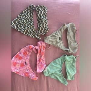 4 triangl swimsuits